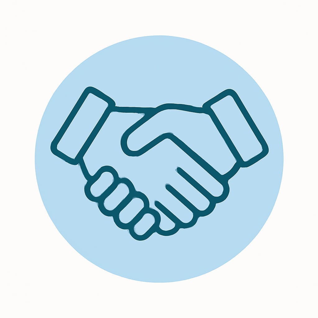 Icon representing community atmosphere