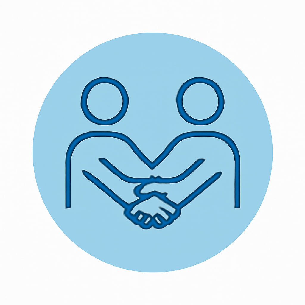Icon representing community