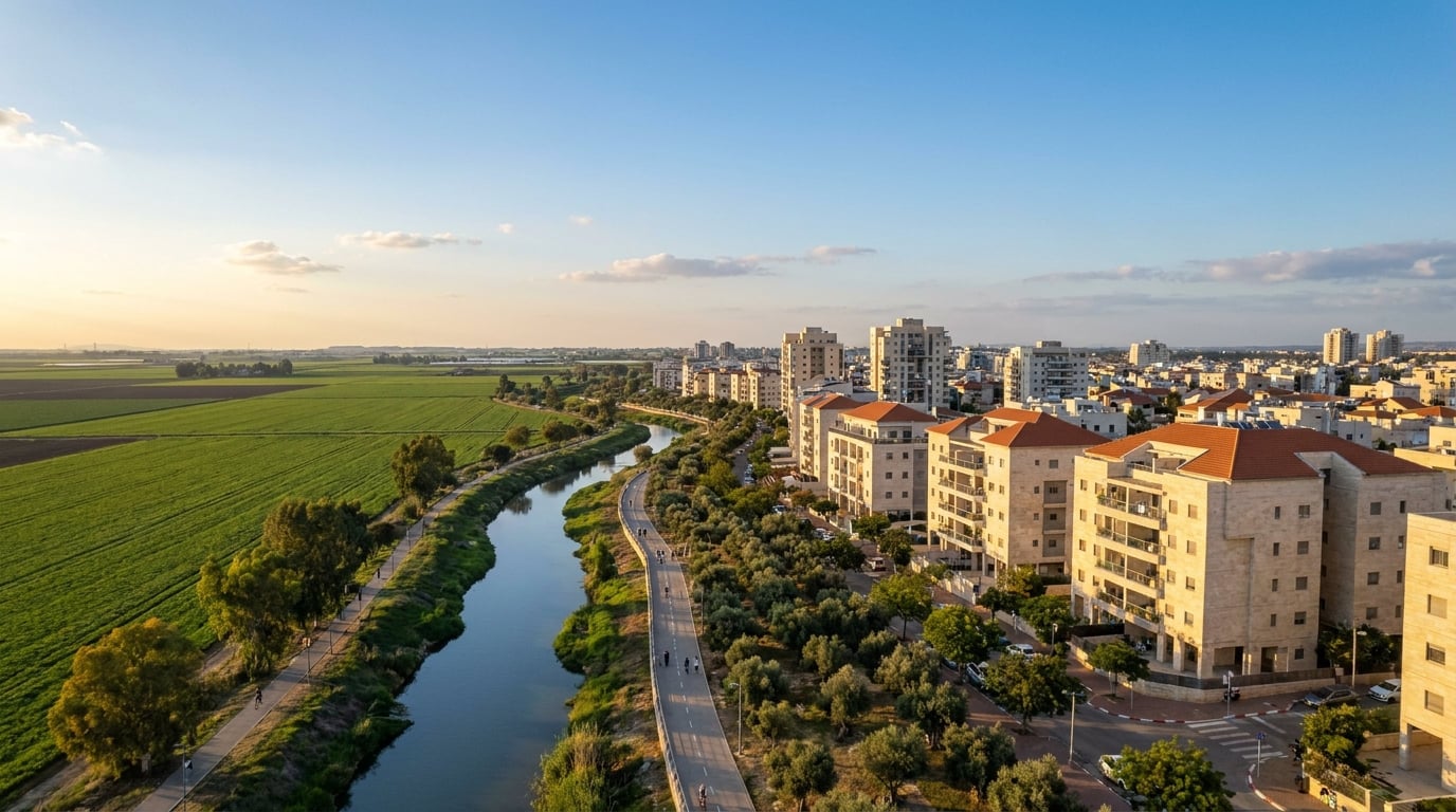 A scenic view of Carmel in Haifa District