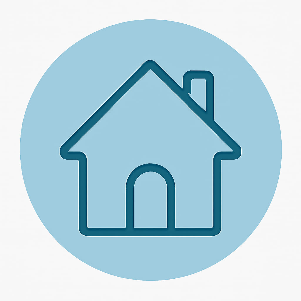 Property icon representing housing options