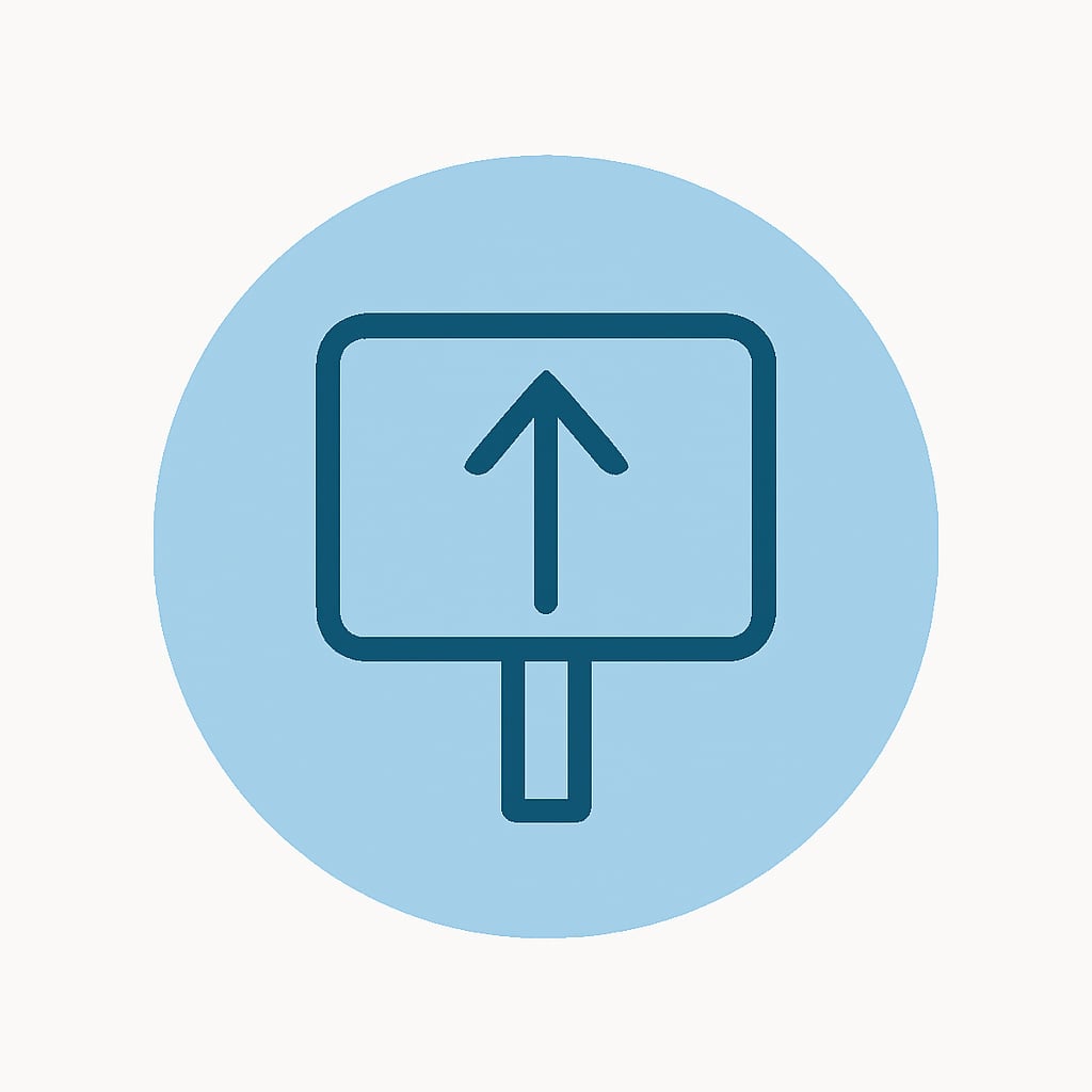 Icon representing easy access