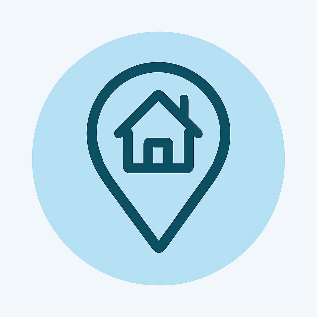 Practical location icon