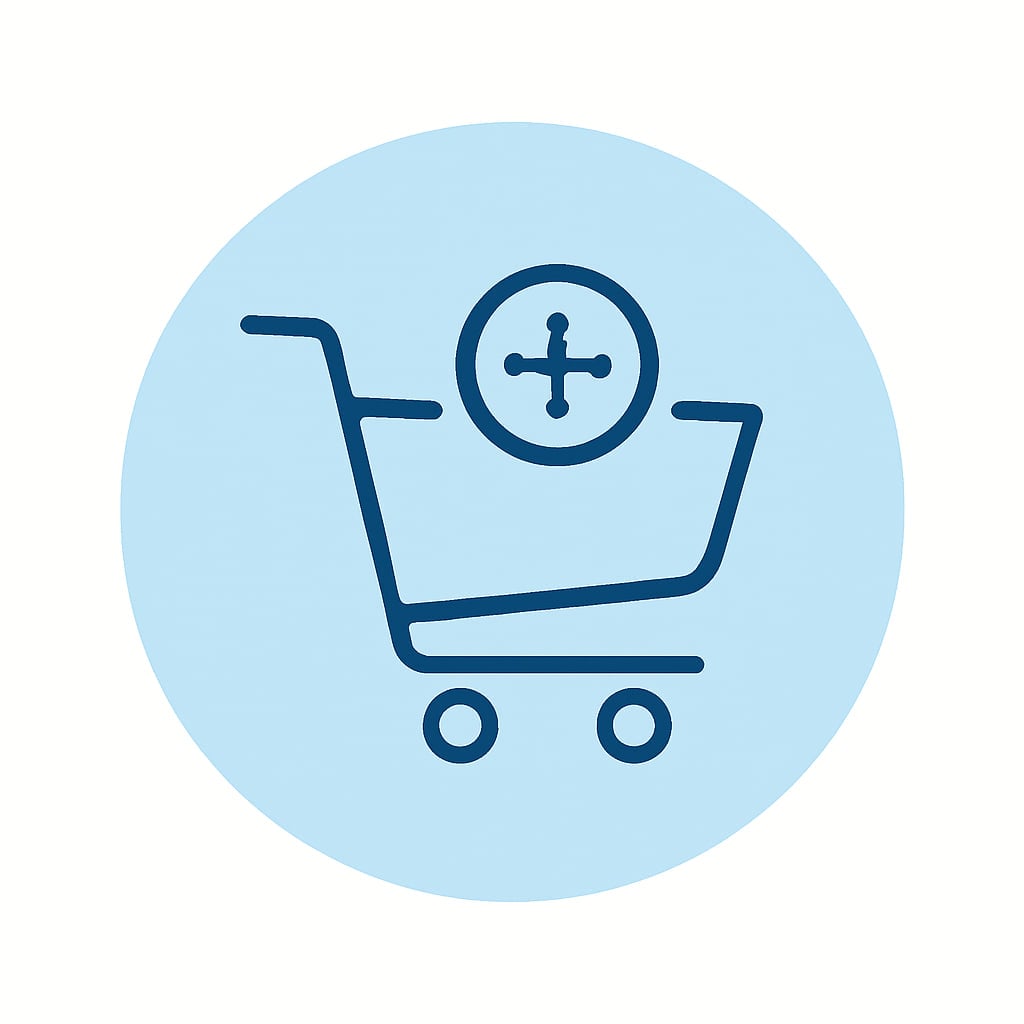 Icon representing local and regional services