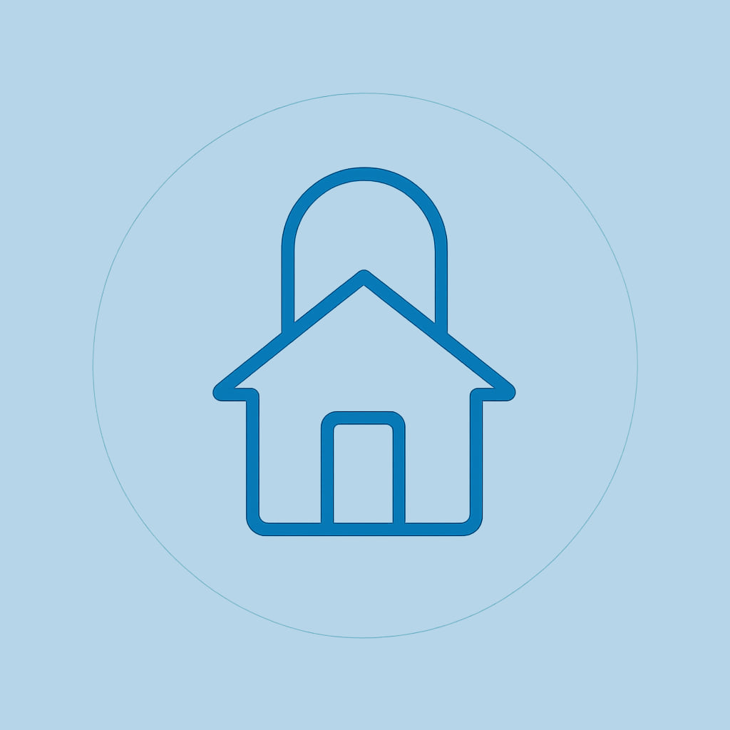 Space and privacy icon