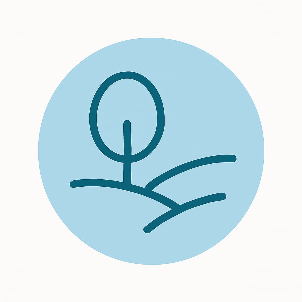 Space and nature icon