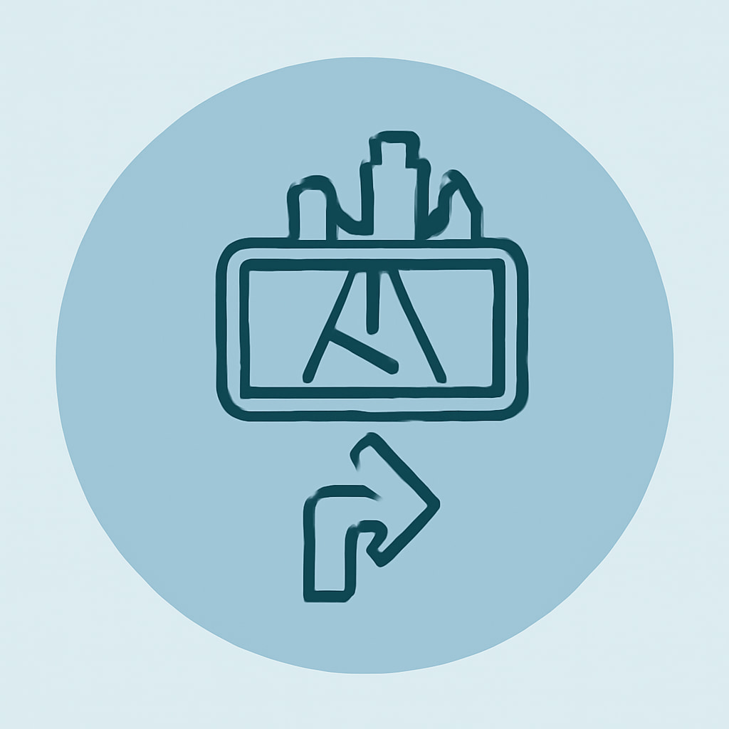 Icon representing easy access