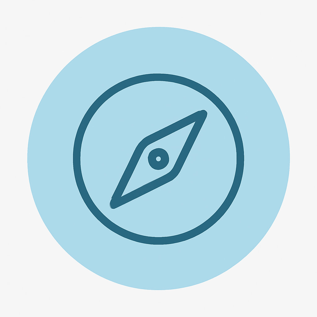 Icon representing practical location