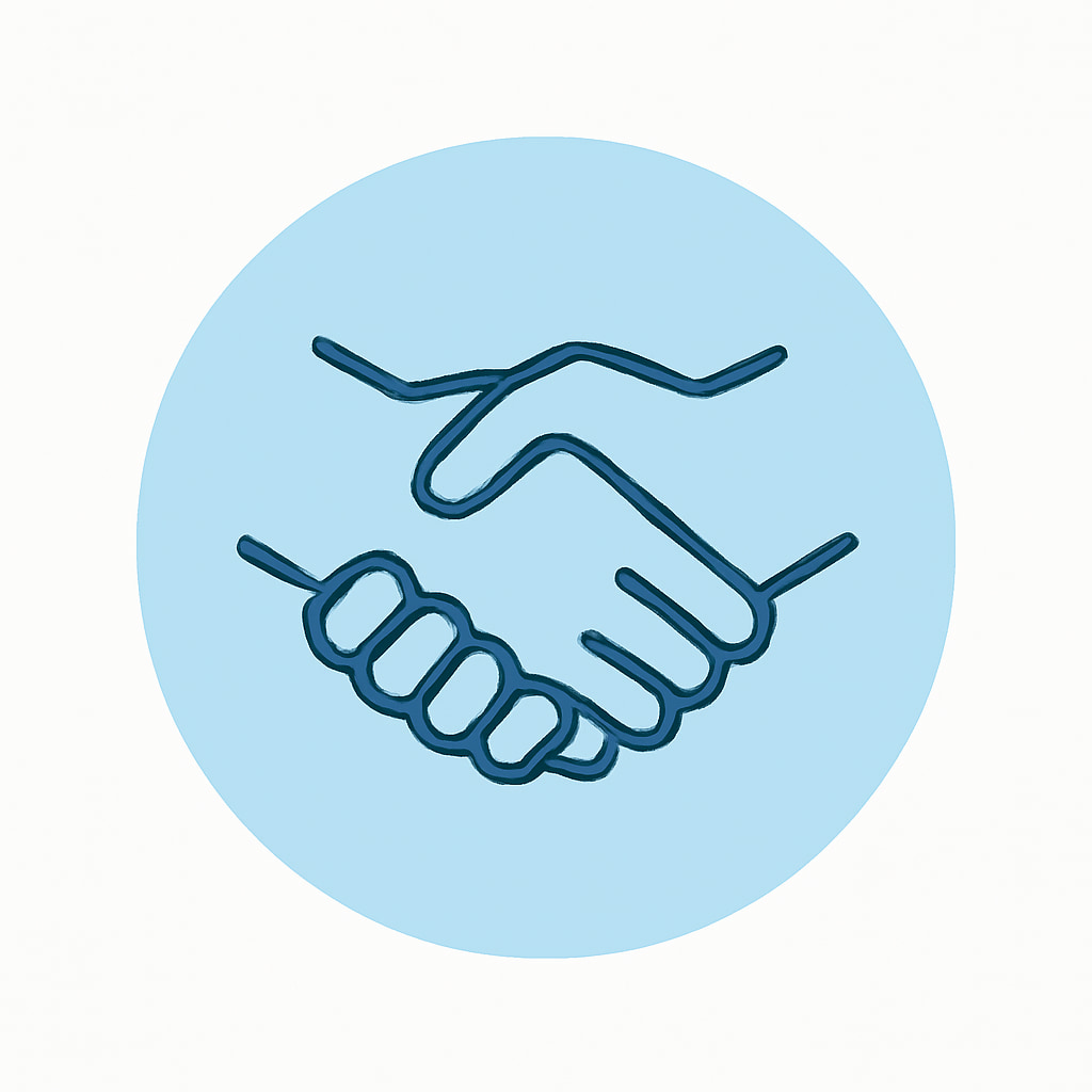 Icon representing community