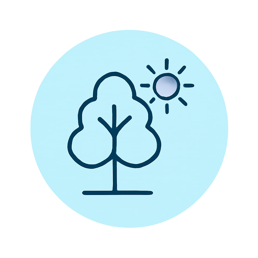 Icon representing nature