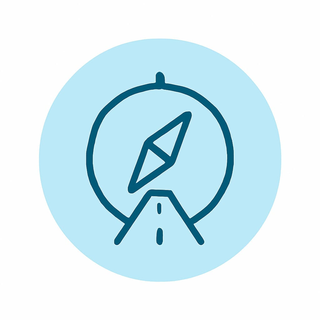 Icon representing practical location