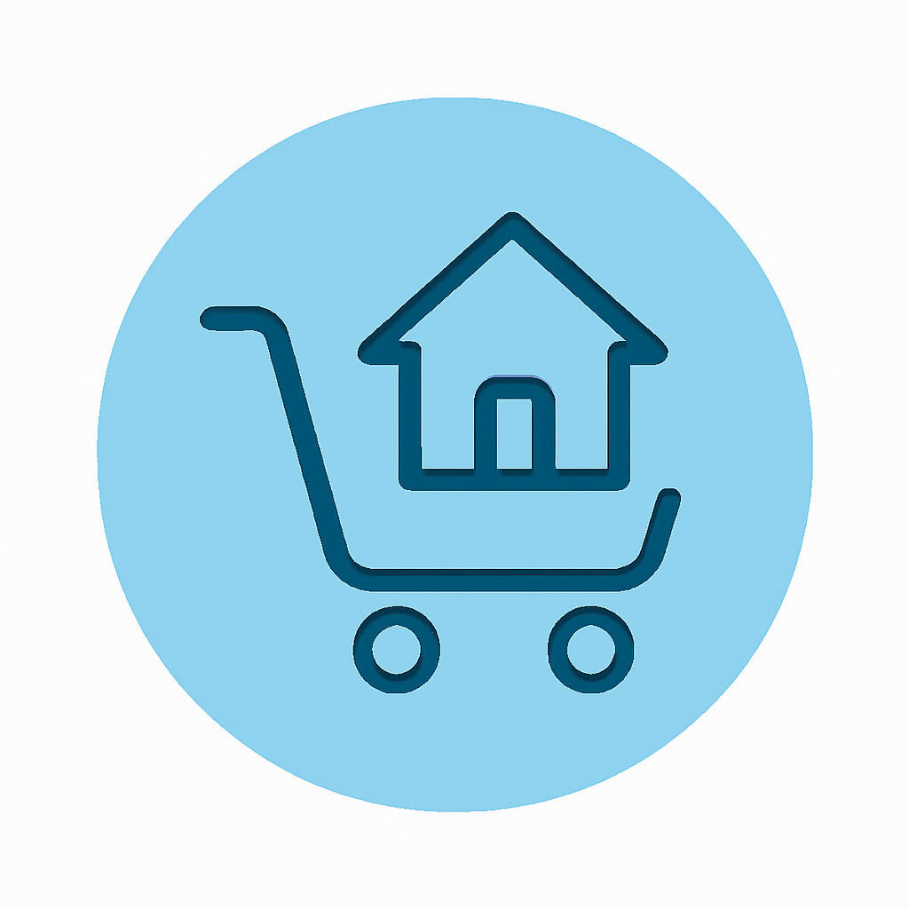 Icon representing local and regional services