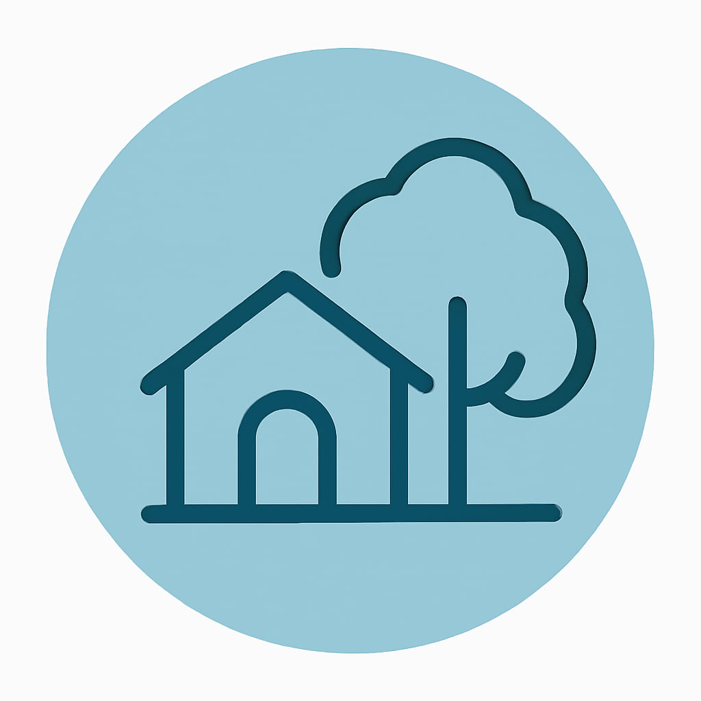 Space and privacy icon